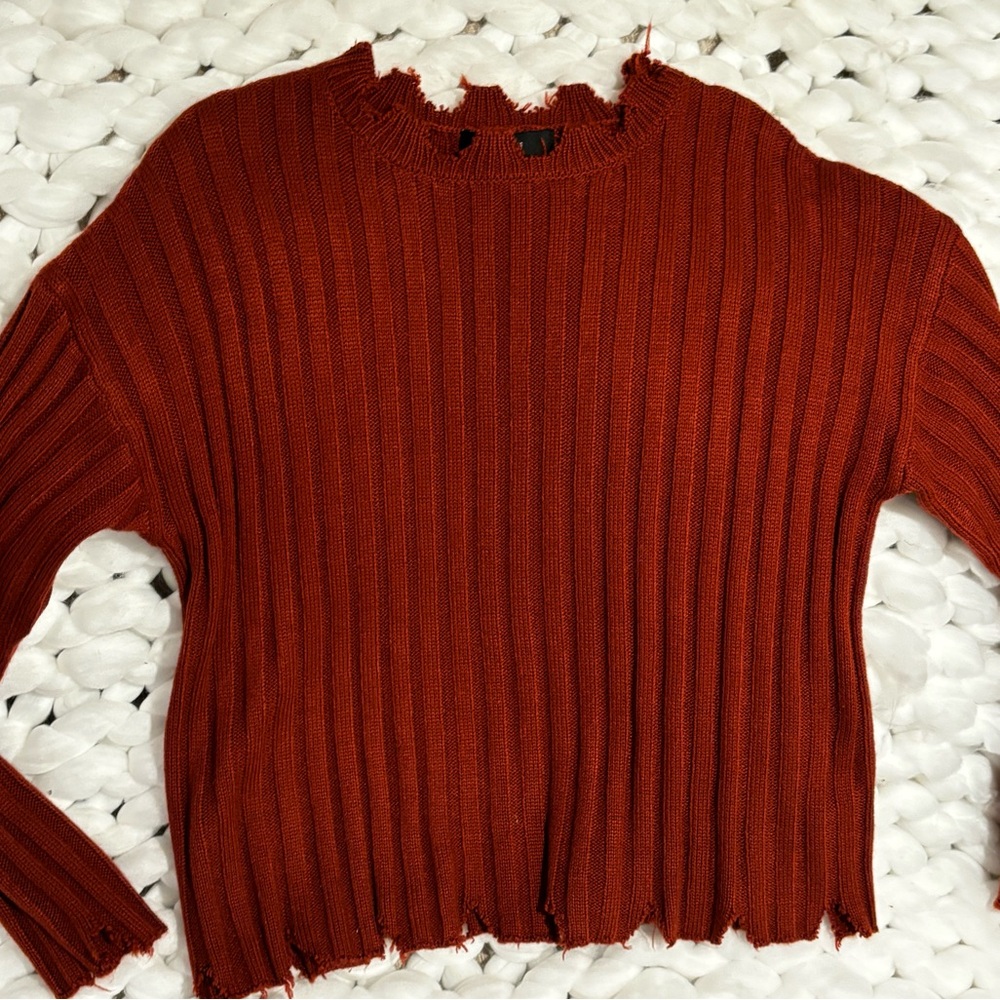 Burnt orange 🍊 Autumn Sweater